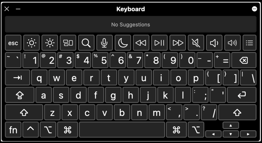 Img.3.3: On Screen Keyboard Viewer