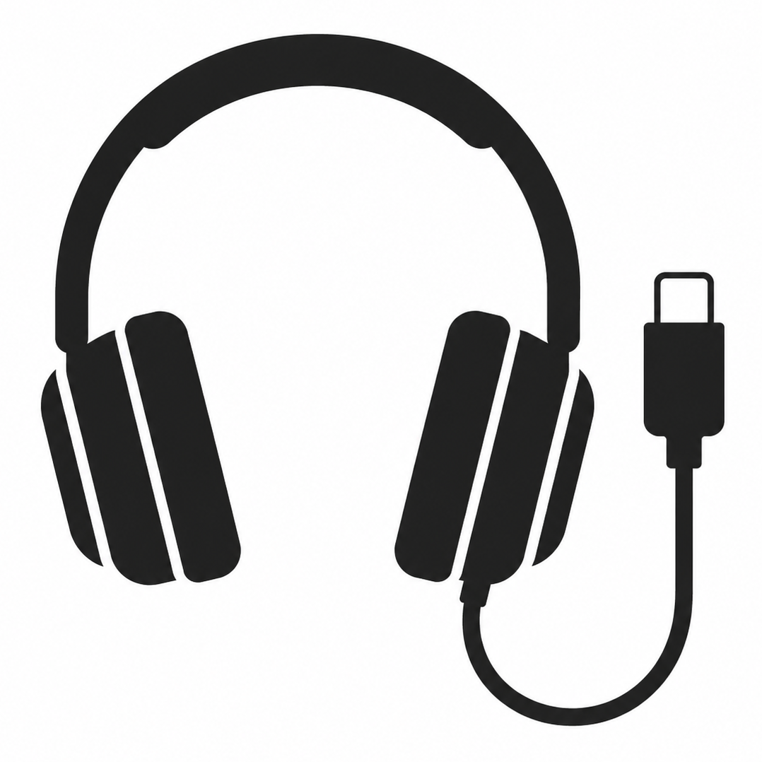 USB-C Audio Icon